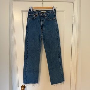 Levi Ribcage Jeans